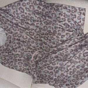 PJ Salvage Leopard Print PJ Set
